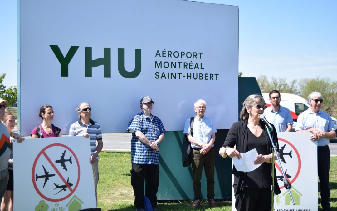 LES VERSANTS : Un moratoire demandé par des organismes pour le développement de l’aéroport Saint-Hubert