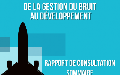 LA RELÈVE : Rapport de la consultation sur le bruit et le développement de l’aéroport Saint-Hubert: un « constat de méfiance »